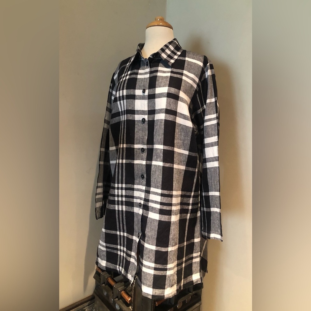 Flax Button Down Tunic - image 3